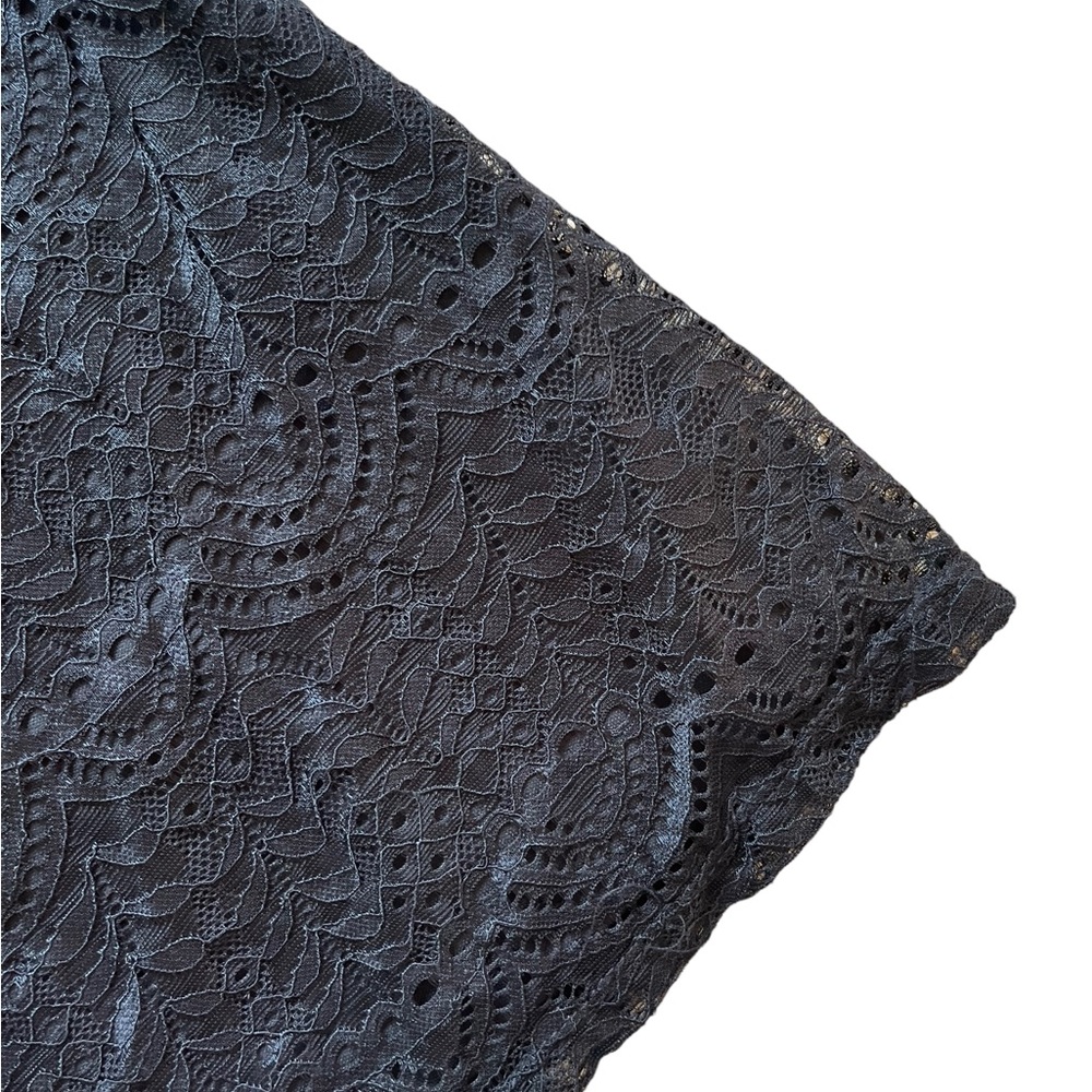 NWT Adiva Black Lace Long Sleeve Top | Women's XS - Picture 5 of 7